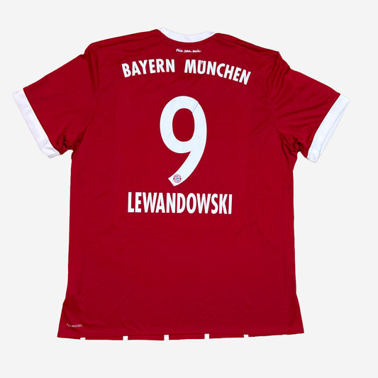 FC Bayern München 2017/18 Lewandowski #9 Heim Trikot