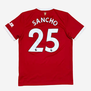 Manchester United 2021/22 Sancho #25 Heim Trikot
