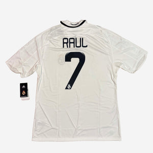 Real Madrid 2008/09 Raul #7 Heim Trikot (Neu)