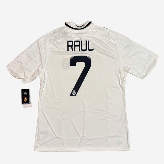 Real Madrid 2008/09 Raul #7 Heim Trikot (Neu)