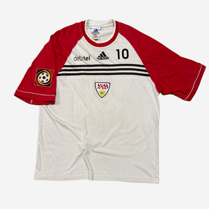 VfB Stuttgart 2001 Balakov #10 Matchworn Training Shirt