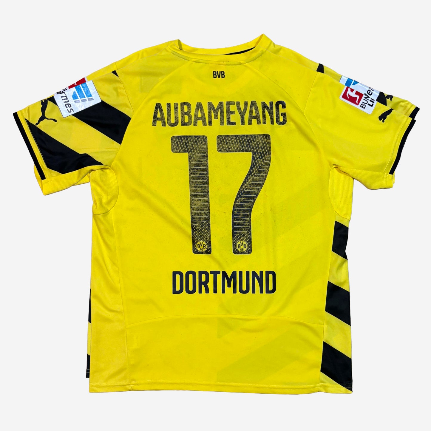 Borussia Dortmund 2014/15 Aubemeyang #17 Heim Trikot