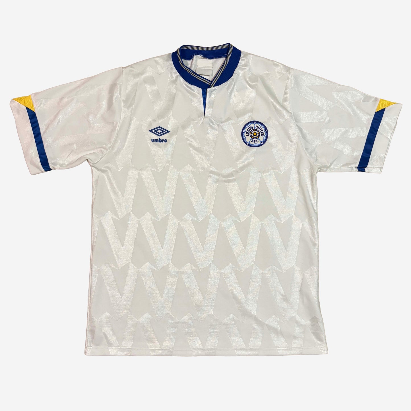 Leeds United 1990/91 Heim Trikot