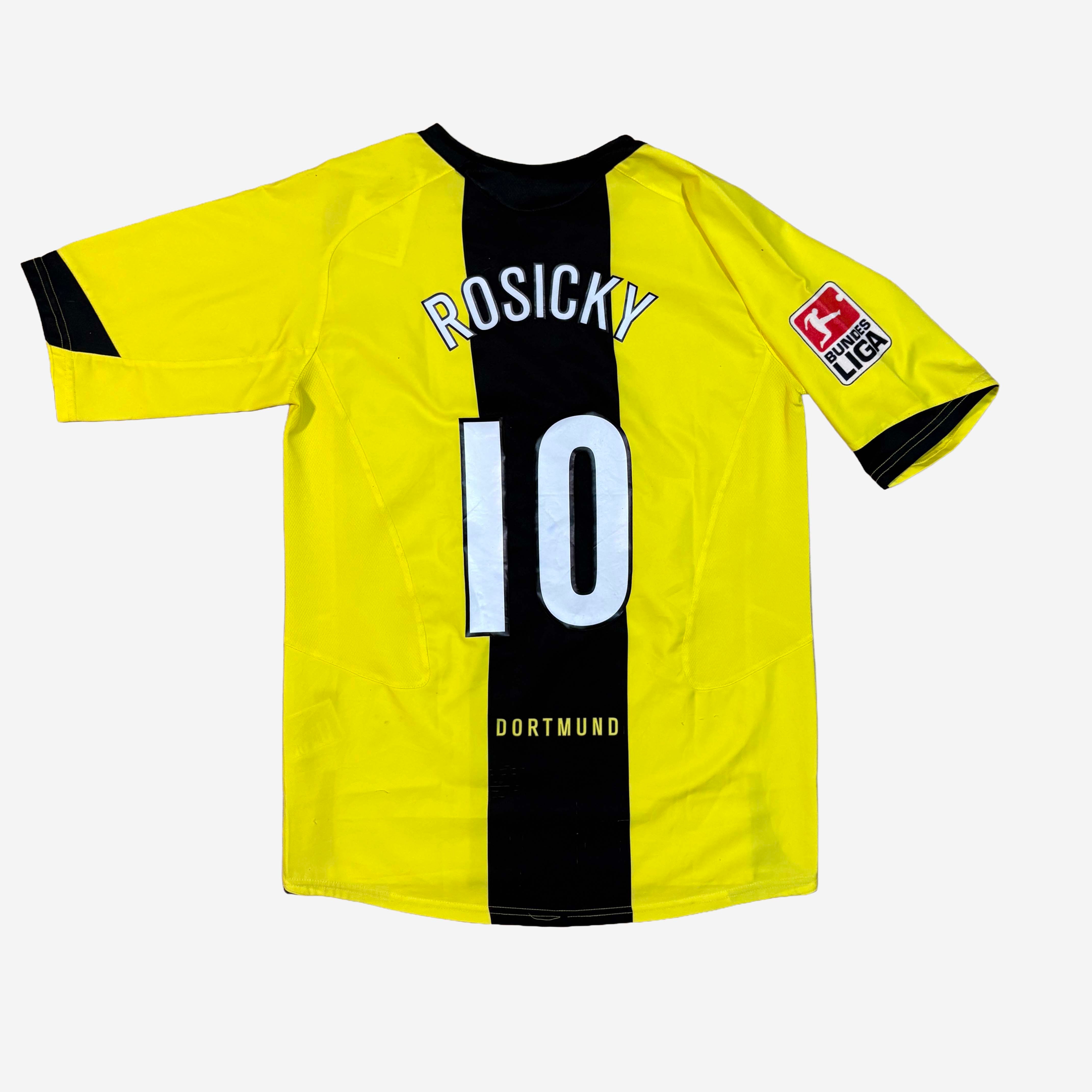 Borussia Dortmund 2005/06 Rosicky #10 Heim Trikot