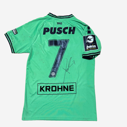 MSV Duisburg 2021/22 Pusch #7 Matchworn Trikot