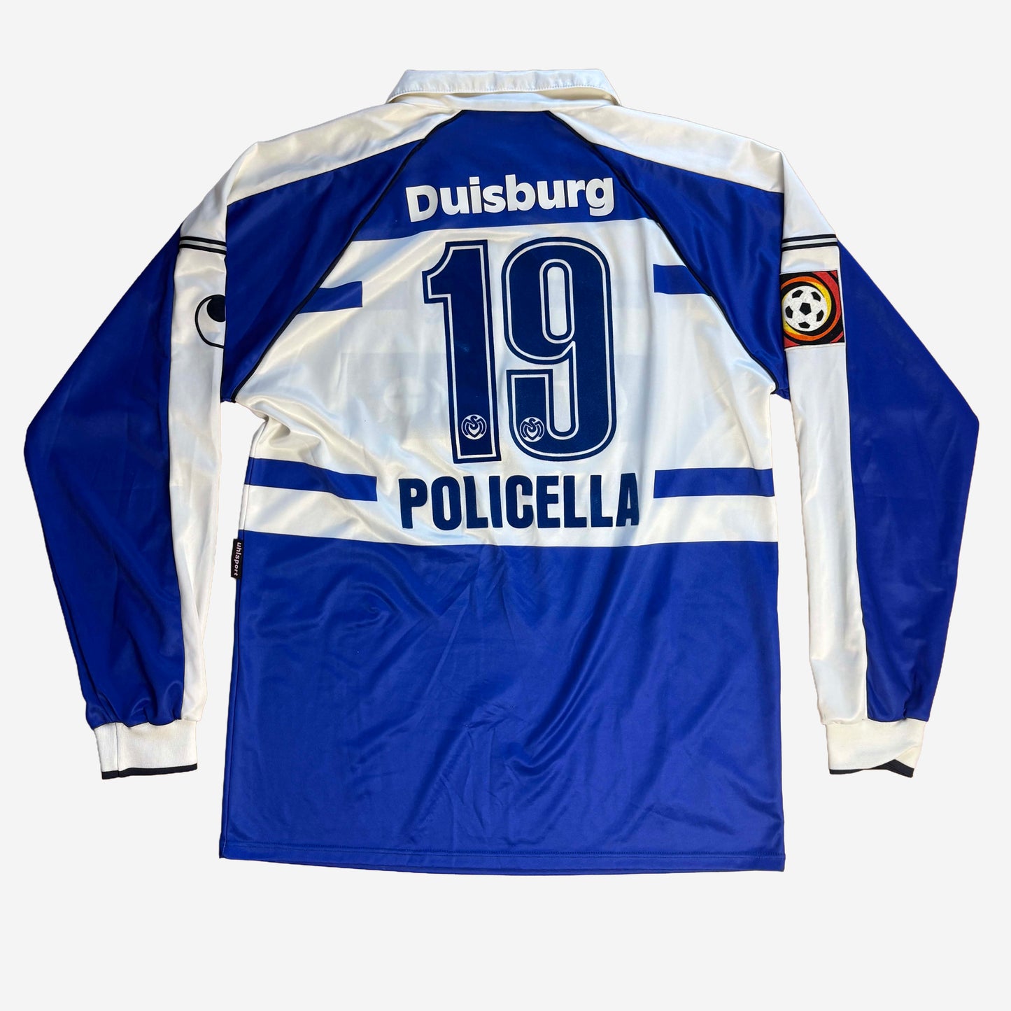 MSV Duisburg 2000/01 Policella #19 Heim Trikot