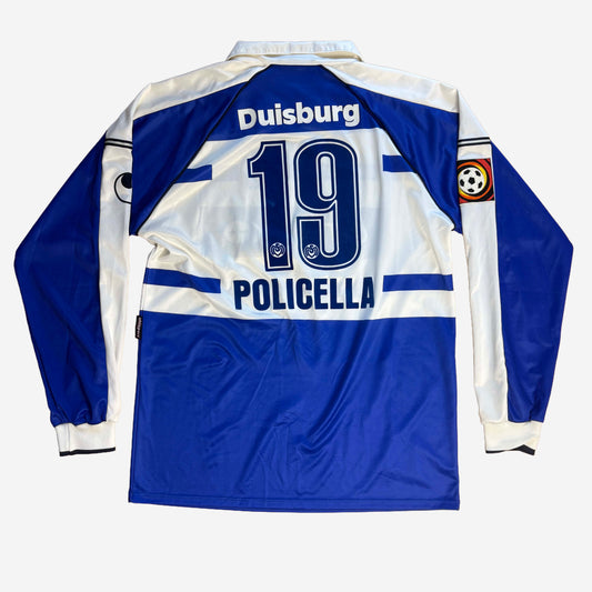 MSV Duisburg 2000/01 Policella #19 Heim Trikot