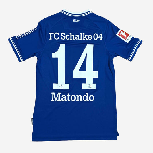 FC Schalke 04 2020/21 Matondo #14 Heim Trikot