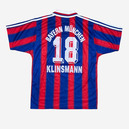 FC Bayern München 1995-97 Klinsmann #18 Heim Trikot