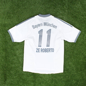 FC Bayern München 2002-04 Ze Roberto #11 Auswärts Trikot