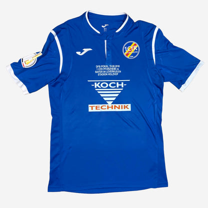 1. CfR Pforzheim 2018 Gudzevic #8 DfB-Pokal Trikot (Matchworn)