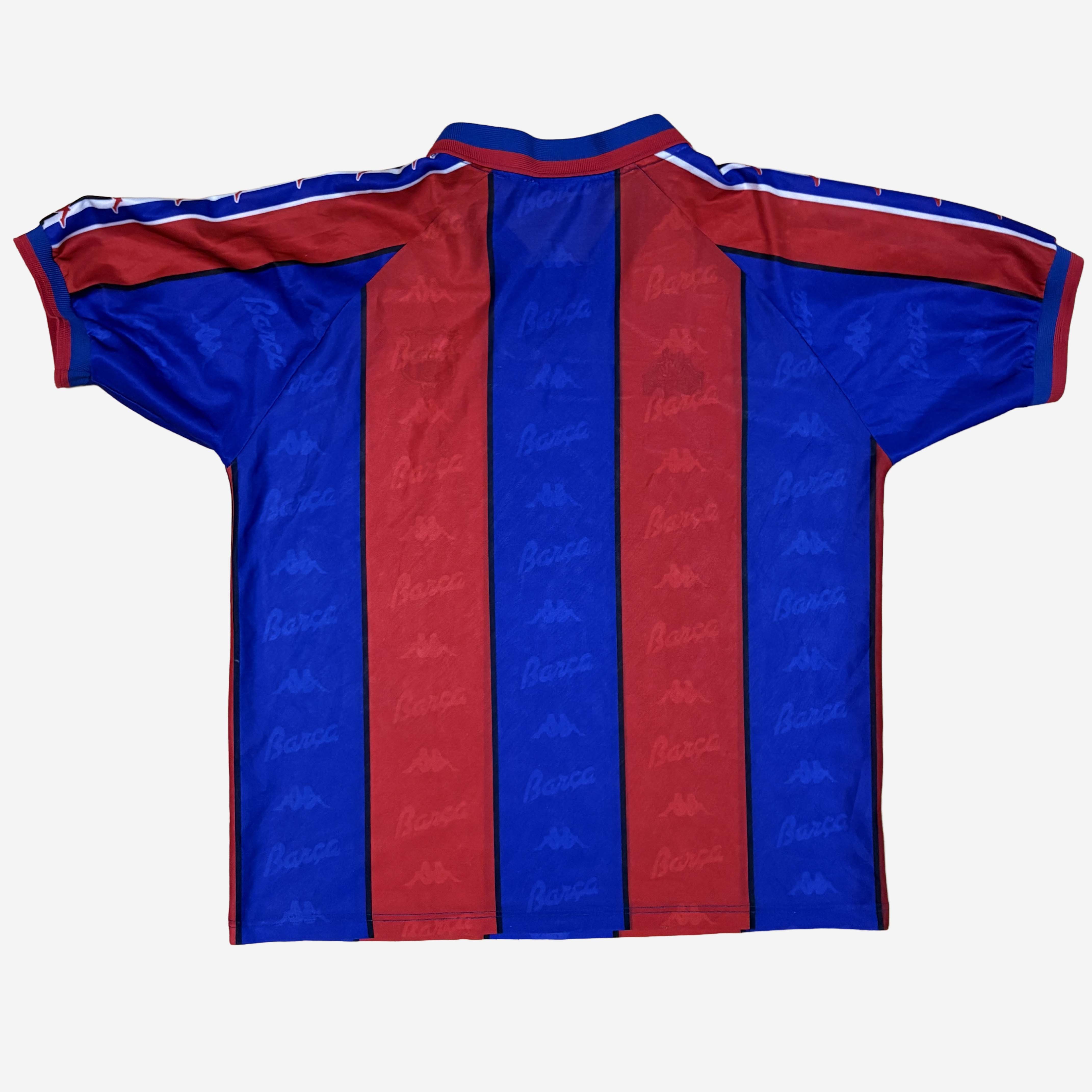 FC Barcelona 2002/03 Kluivert #9 Heim Trikot