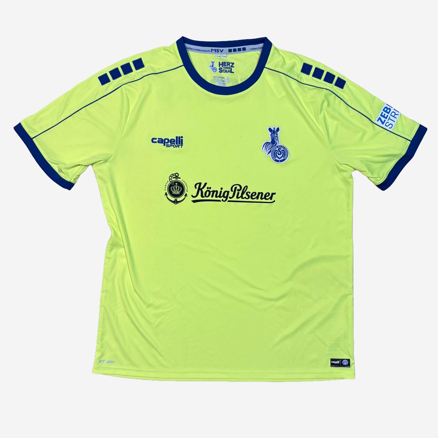 MSV Duisburg 2019/20 Drittes Trikot (König Pilsener Version)