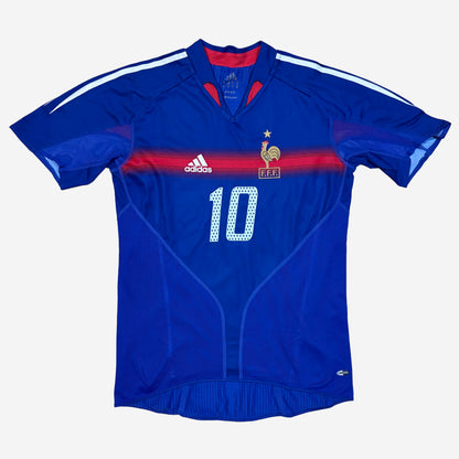Frankreich 2006 Zidane #10 Heim Trikot (Spielerversion)