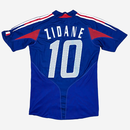 Frankreich 2006 Zidane #10 Heim Trikot (Spielerversion)