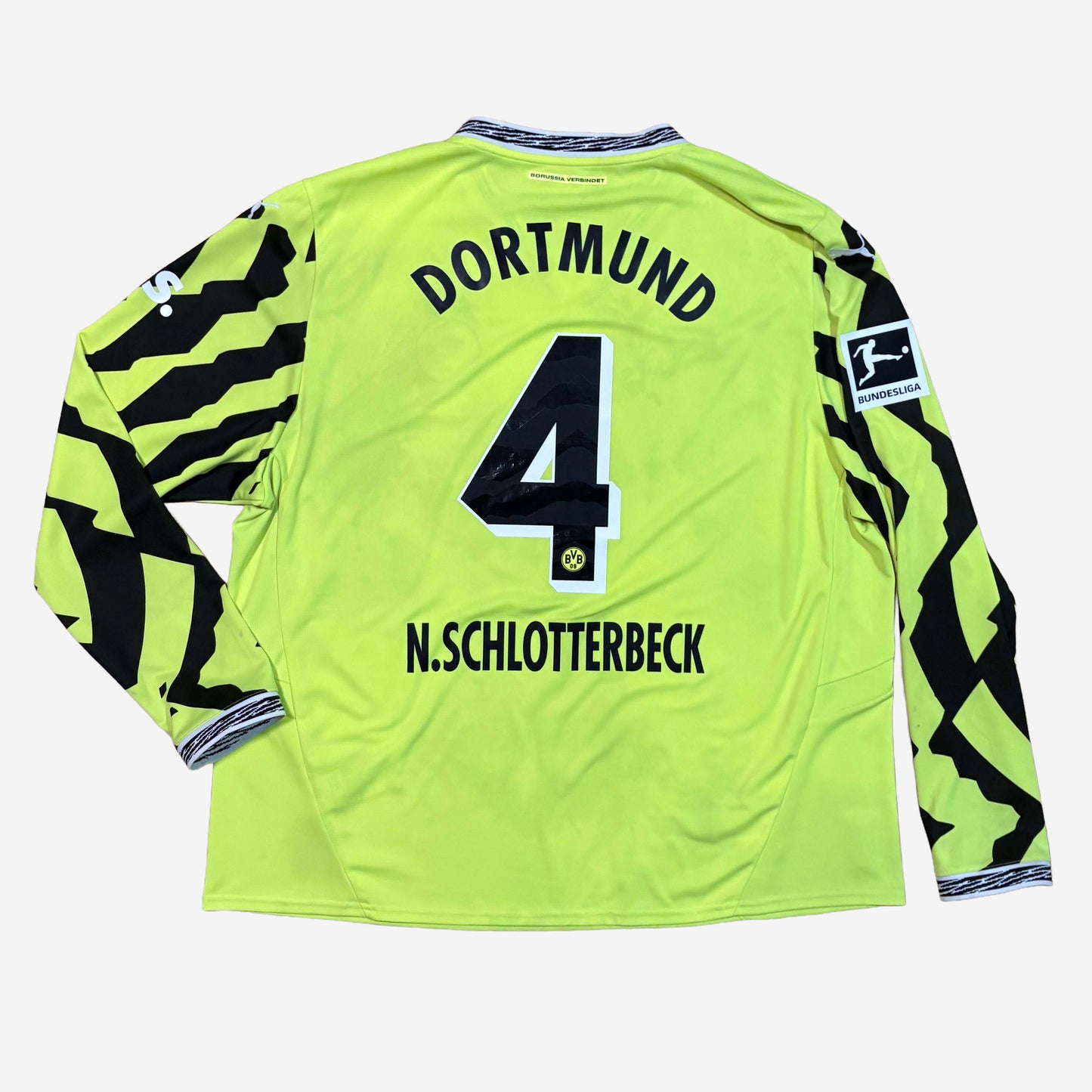 Borussia Dortmund 2024/25 Schlotterbeck #4 Jubiläumstrikot (+ Box)