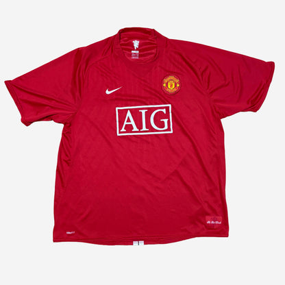 Manchester United 2007/08 Ronaldo #7 Champions League Heim Trikot