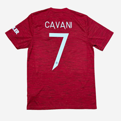 Manchester United 2020/21 Cavani #7 Heim Trikot