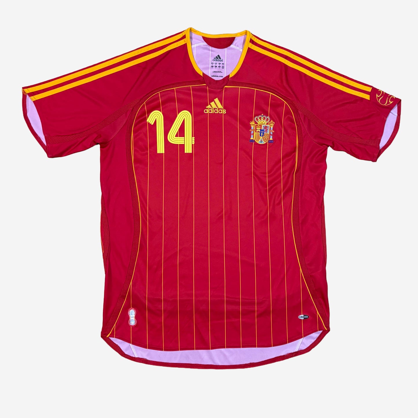 Spanien 2006 Alonso #14 Heim Trikot