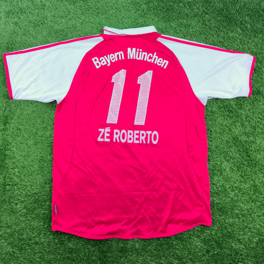 FC Bayern München 2002-04 Ze Roberto #11 Heim Trikot