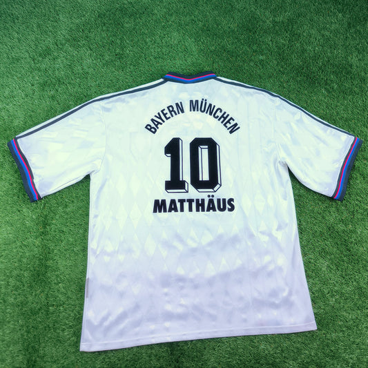 FC Bayern München 1996-98 Matthäus #10 Auswärts Trikot