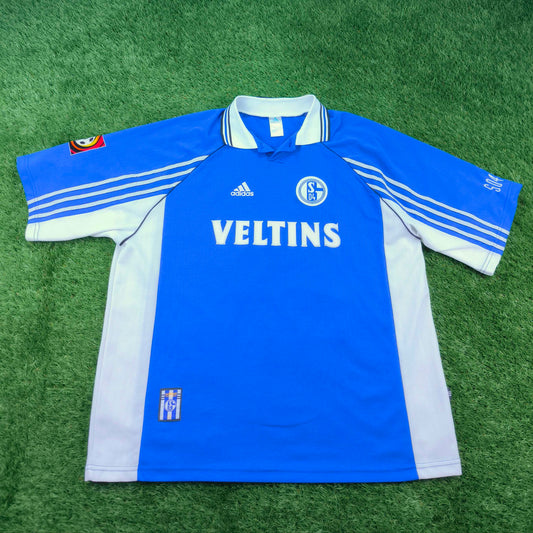 FC Schalke 04 1998-00 Kmetsch #5 Heim Trikot