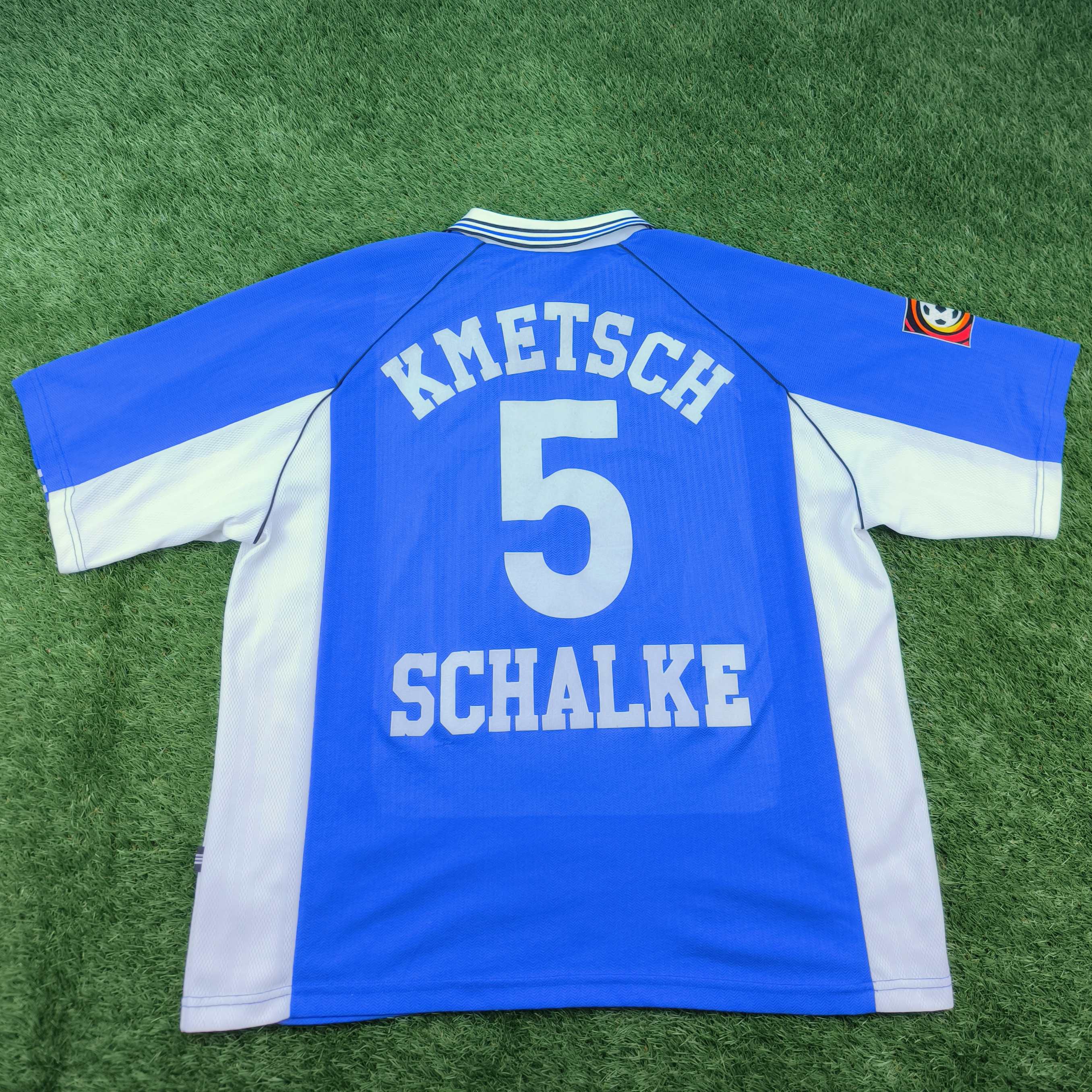 FC Schalke 04 1998-00 Kmetsch #5 Heim Trikot