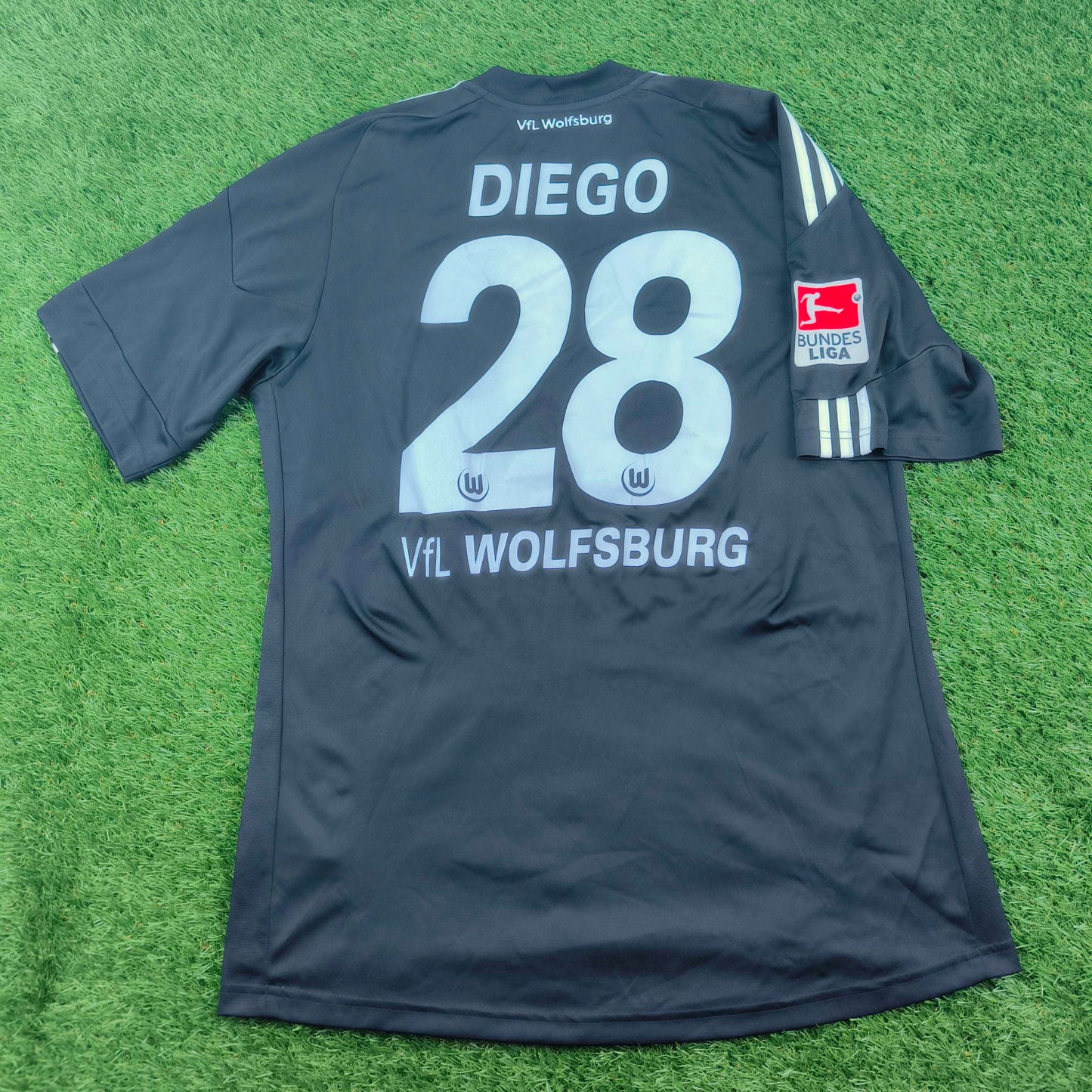 VfL Wolfsburg 2010/11 Diego #28 Auswärts Trikot