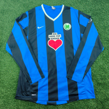 VfL Wolfsburg 2007/08 Auswärts Trikot