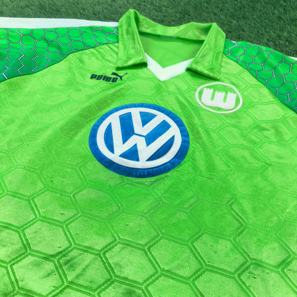 VfL Wolfsburg 1997/98 Jensen #4 Heim Trikot