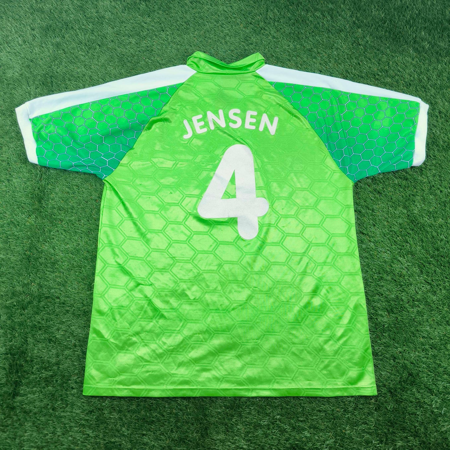 VfL Wolfsburg 1997/98 Jensen #4 Heim Trikot