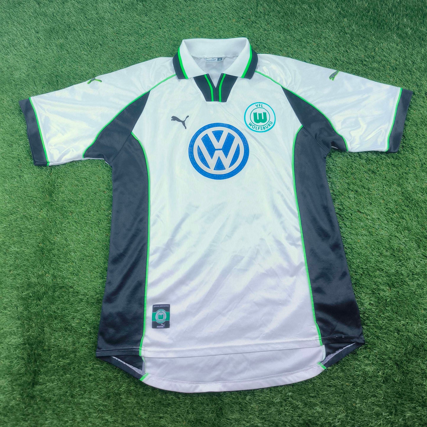 VfL Wolfsburg 1999/00 Effenberg #10 Heim Trikot