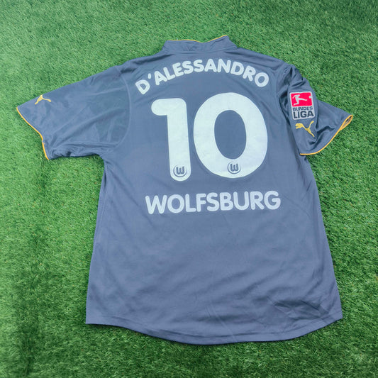 VfL Wolfsburg 2003/04 D’Alessandro #10 Auswärts Trikot