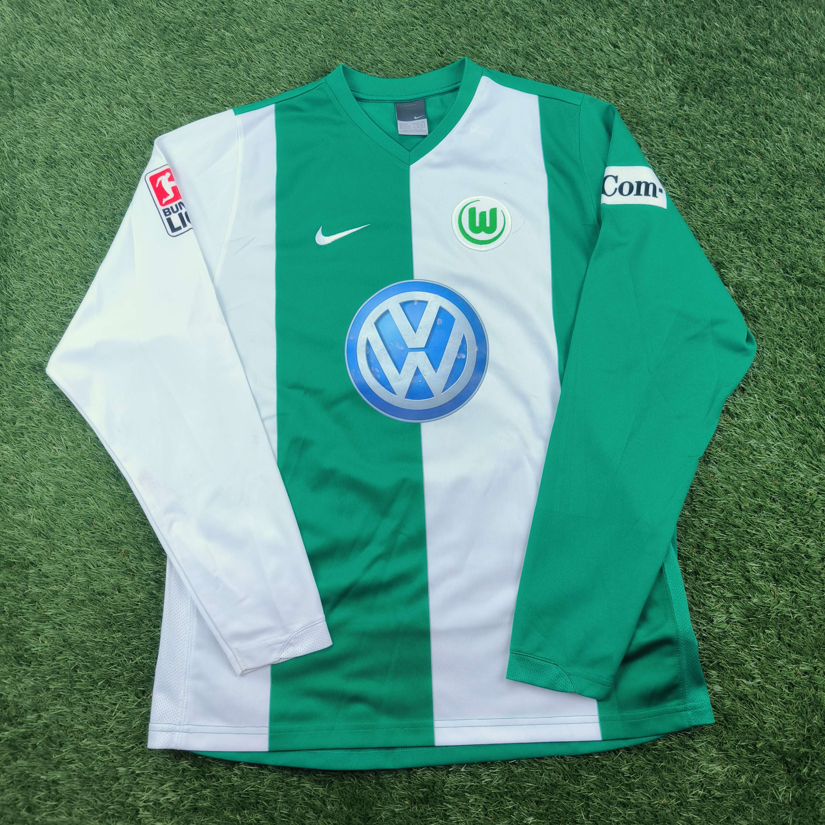 VfL Wolfsburg 2006/07 Quiroga #2 Heim Trikot