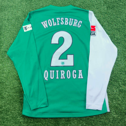VfL Wolfsburg 2006/07 Quiroga #2 Heim Trikot