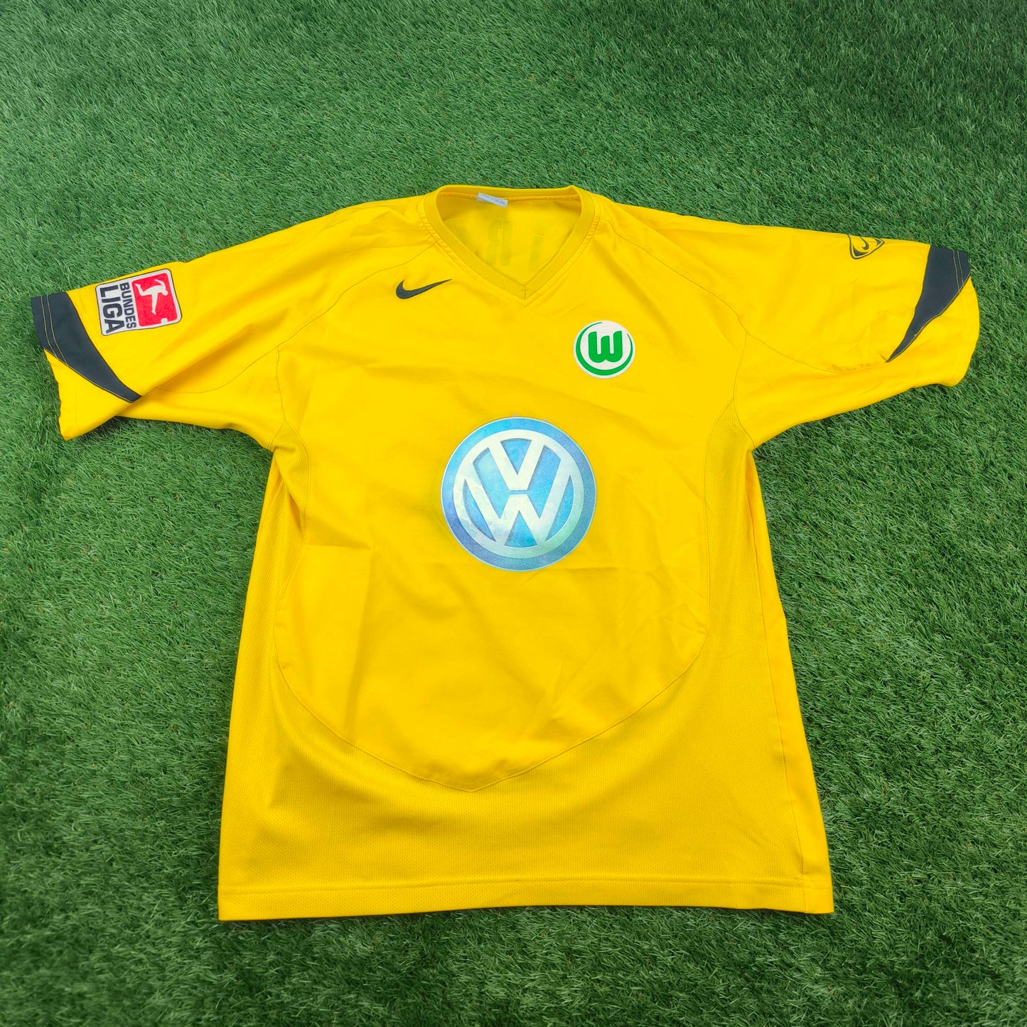 VfL Wolfsburg 2004/05 Quiroga #18 Drittes Trikot