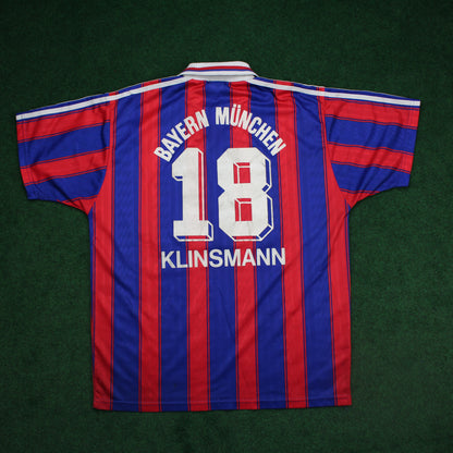 FC Bayern München 1995-97 Klinsmann #18 Heimtrikot