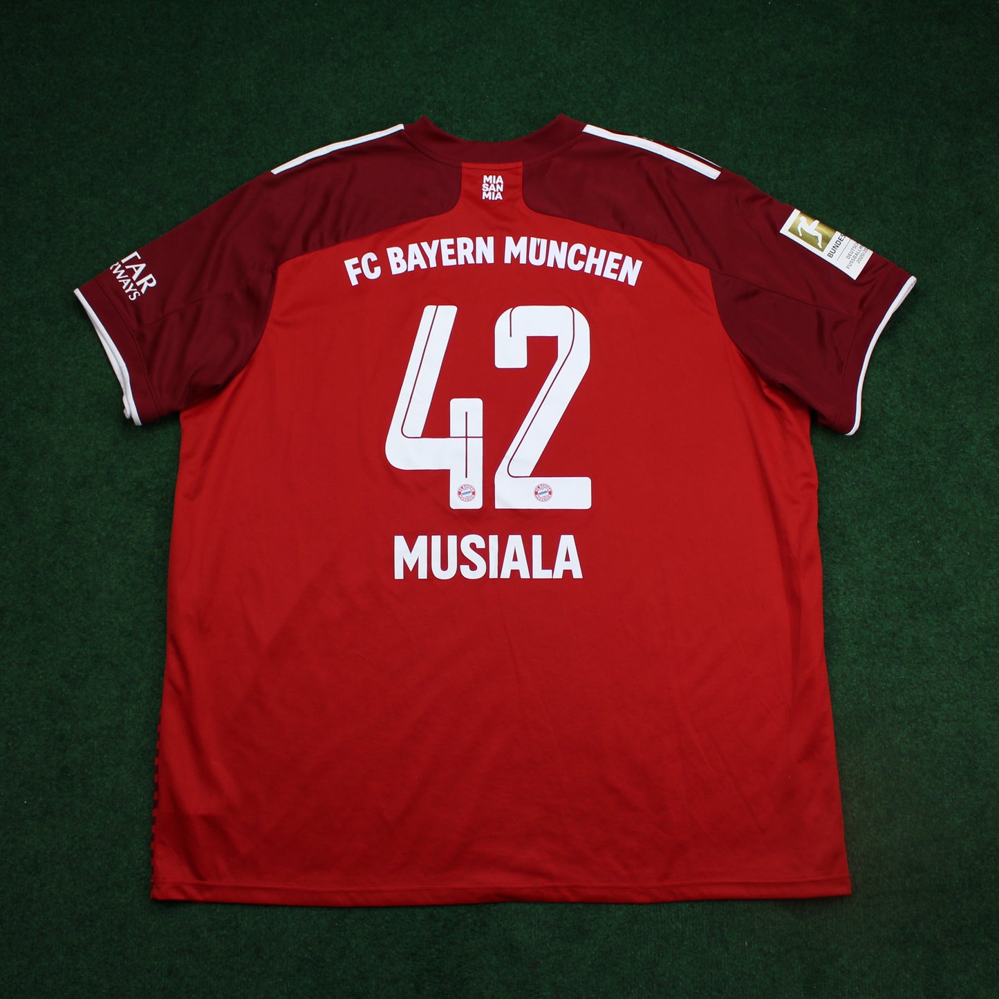 FC Bayern München 2021/22 Musiala #42 Heimtrikot