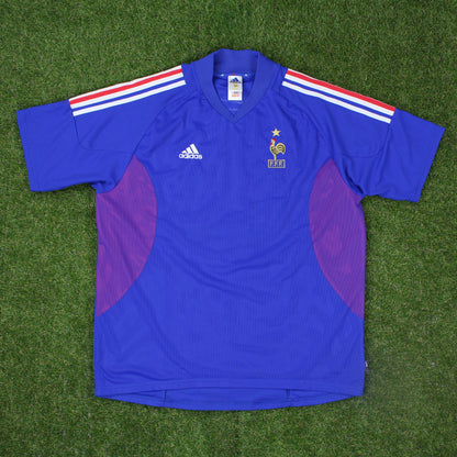 Frankreich 2002 Heimtrikot