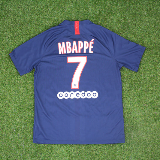 Paris Saint-Germain 2019/20 Mbappe #7 Heim Trikot