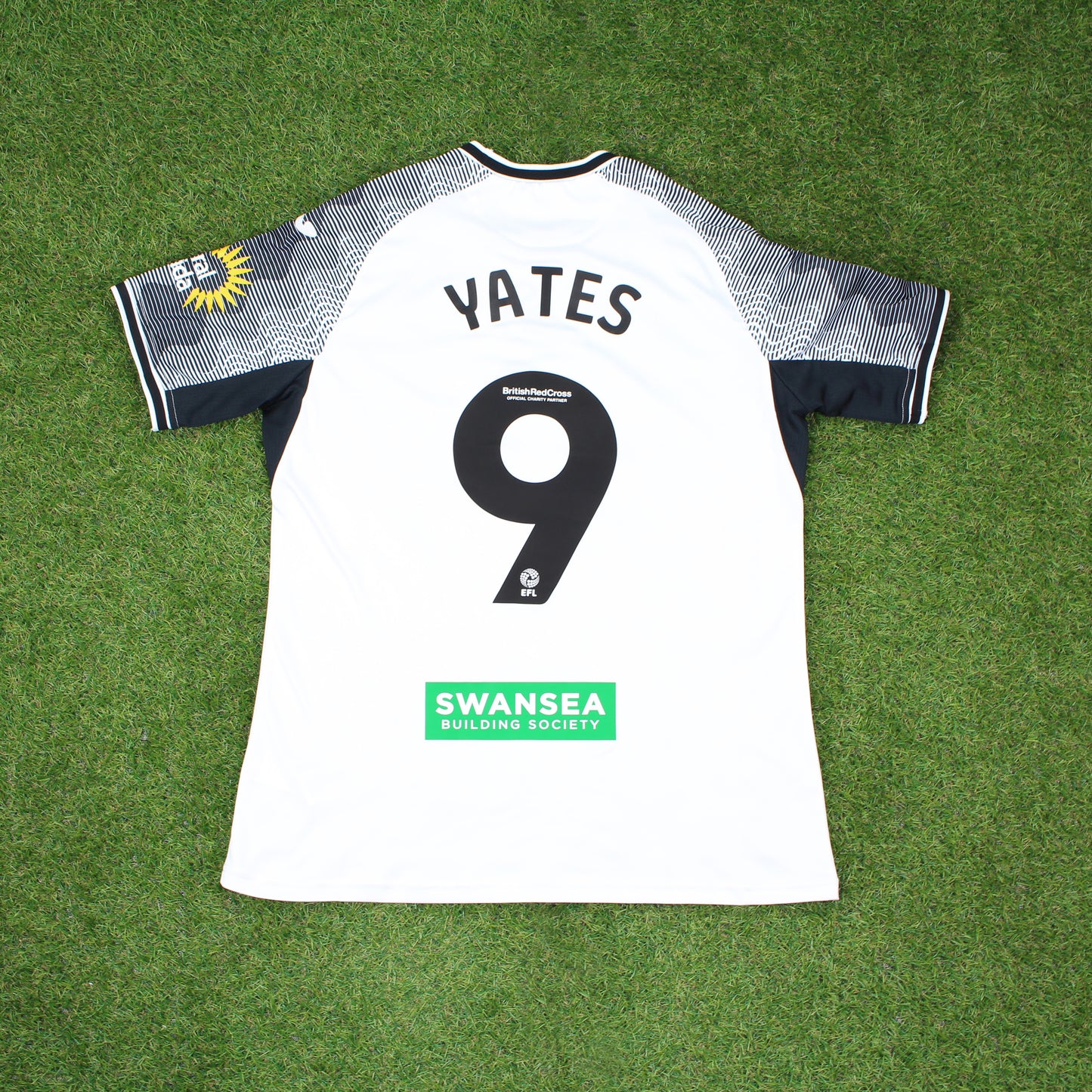 Swansea City 2023/24 Yates #9 Heim Trikot