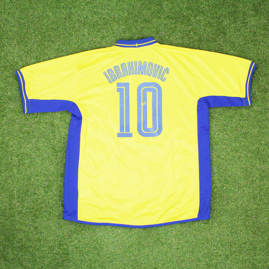 Schweden 2004 Ibrahimovic #10 Heim Trikot