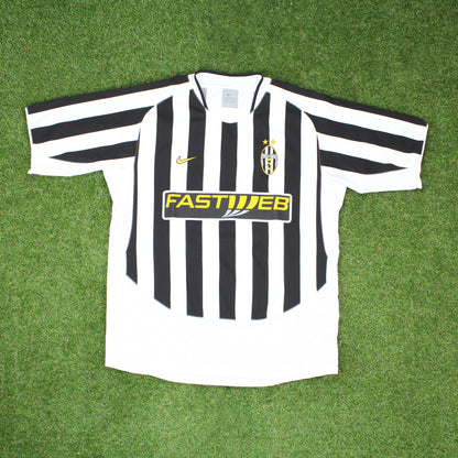 Juventus 2003/04 Heim Trikot + Hose