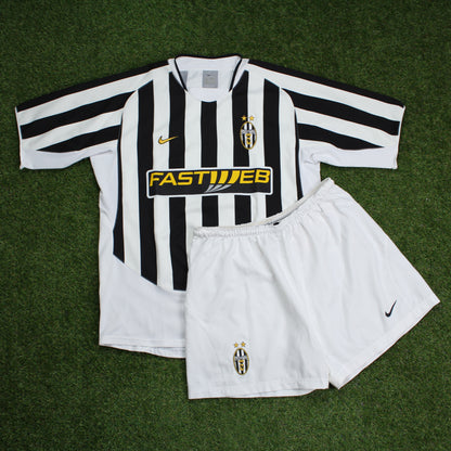 Juventus 2003/04 Heim Trikot + Hose