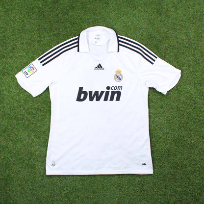 Real Madrid 2008/09 Raul #7 Heim Trikot