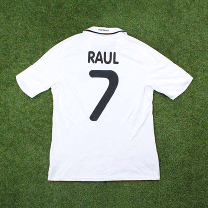 Real Madrid 2008/09 Raul #7 Heim Trikot