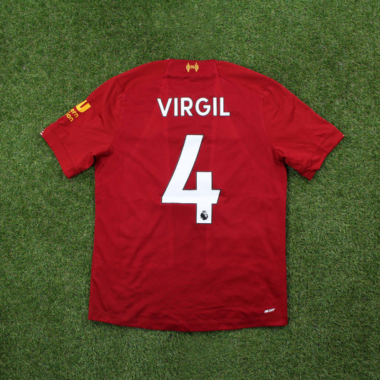 FC Liverpool 2019/20 Van Dijk #4 Heim Trikot