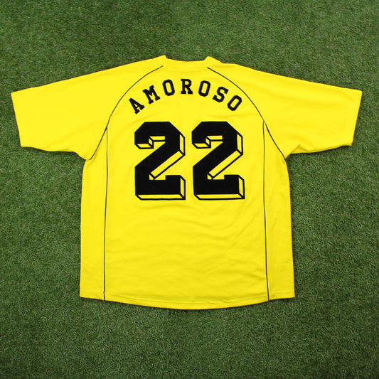 Borussia Dortmund 2001/02 Amoroso #22 Europa Heim Trikot