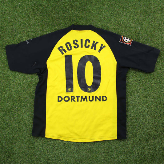 Borussia Dortmund 2001/02 Rosicky #10 Heim Trikot