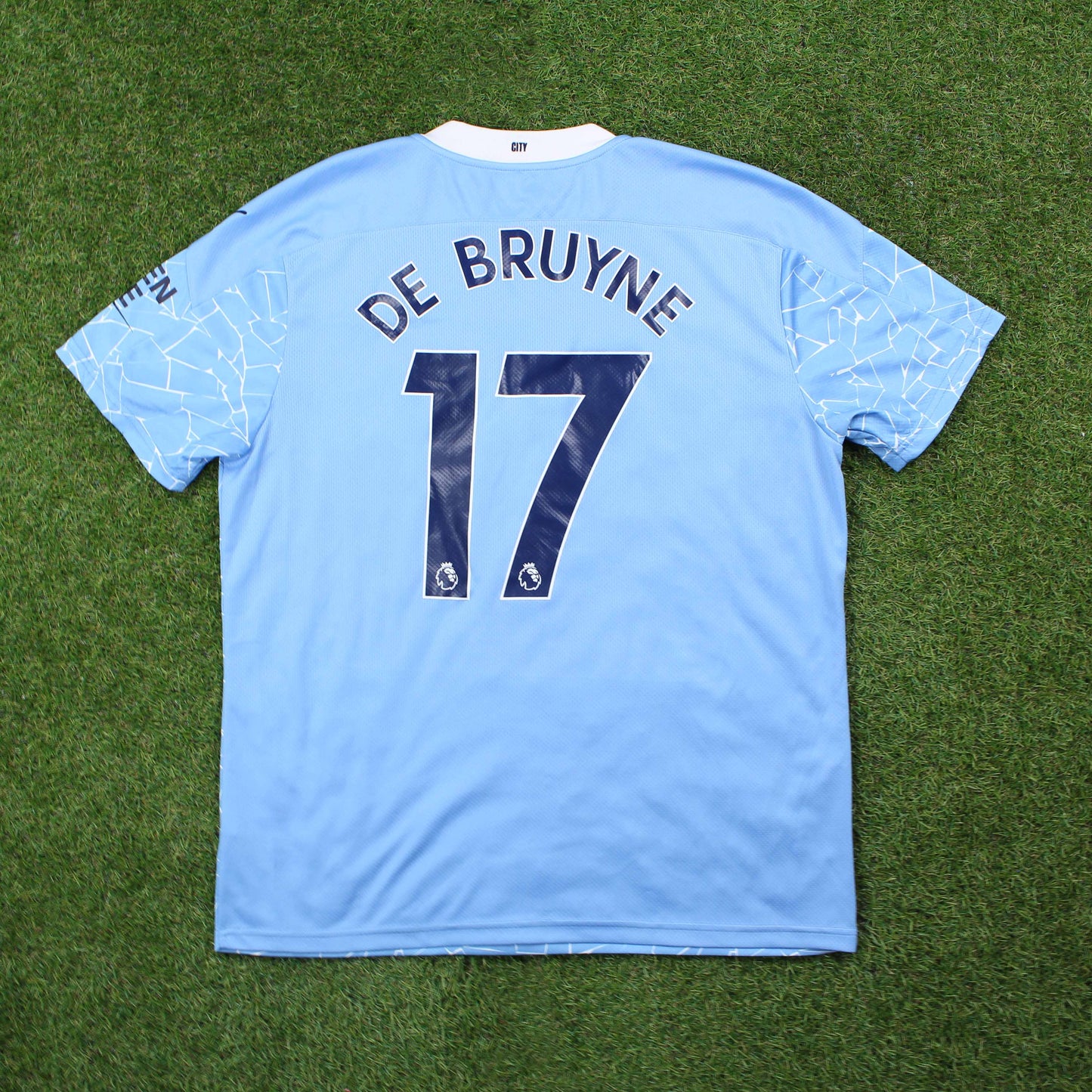 Manchester City 2020/21 De Bruyne #17 Heim Trikot